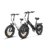 SAMEBIKE LOTDM200 II električni bicikl 20" 750W, bijelo-crni